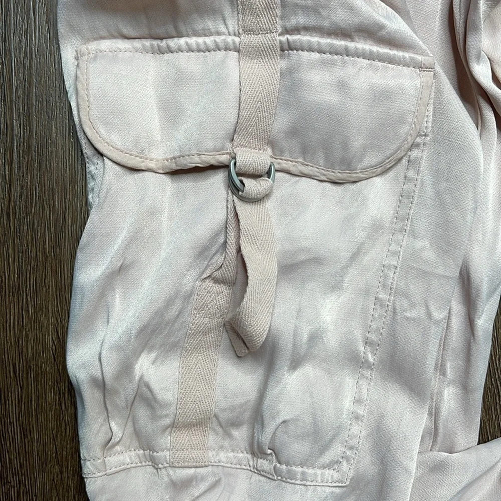 Anthropologie Wide-Leg Cargo Pants 10 - Picture 7 of 14